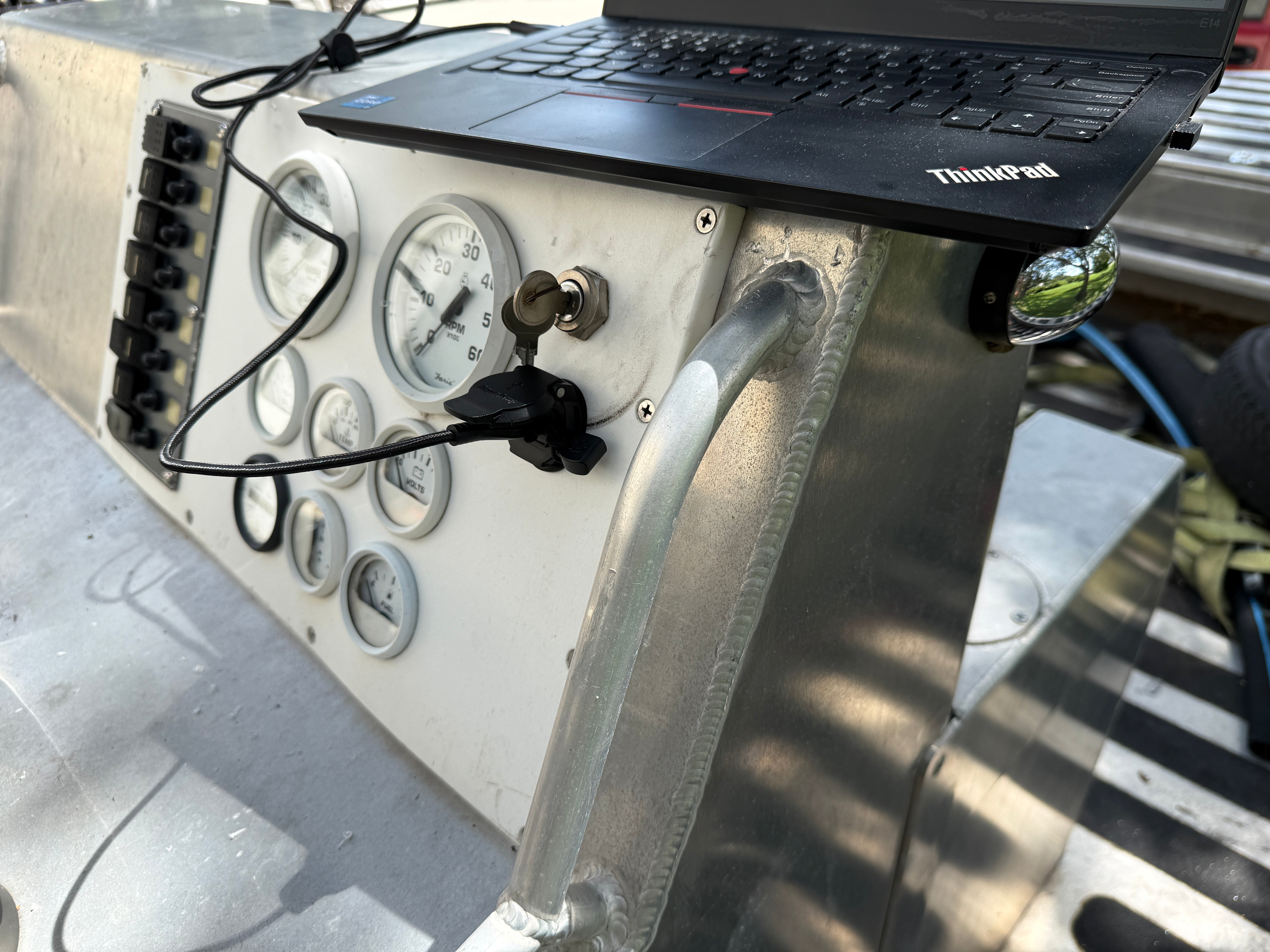 AquaAmp Waterproof Laptop Charger Marine Grade 100W USB-C PD