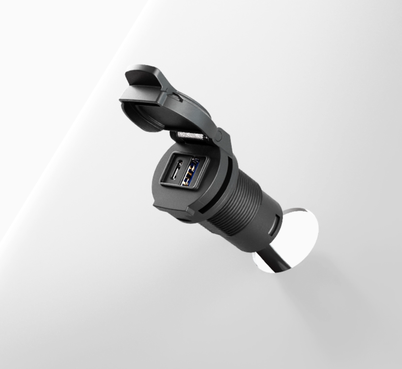 AquaAmp Waterproof USB-A USB-C Smart Charger Data Relocator