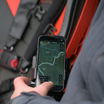 AquaAmp Go Waterproof Power Bank Wireless Phone Charger for cup holder Kayak, Boat, Golf Cart, UTV