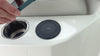 AquaAmp Waterproof Phone Charger for Boats, Qi2, MagSafe 15W